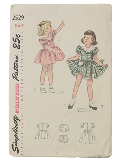 1950's Womens/Childs Sewing Pattern