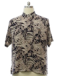 1990's Mens Rayon Hawaiian Style SHirt