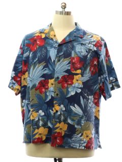 1990's Mens St. Anthony Hospital Hawaiian Shirt