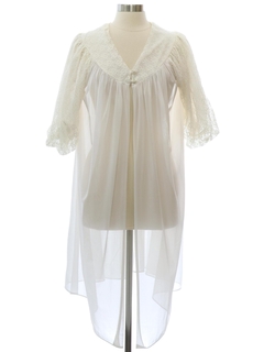 Vintage Retro Shiny White Nylon Panties - $32.00