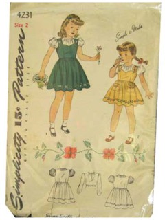 1930's Womens/Childs Pattern