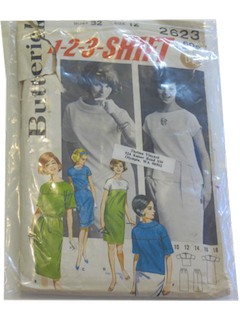 Womens Vintage Butterick Patterns at RustyZipper.Com Vintage Clothing