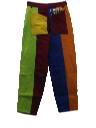 Eighties Vintage Pants: Early 80s -Cross Colours- Womens Maroon ...