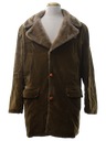 Barry Dolan 1970s Vintage Jacket: 70s -Barry Dolan- Mens brown cotton ...